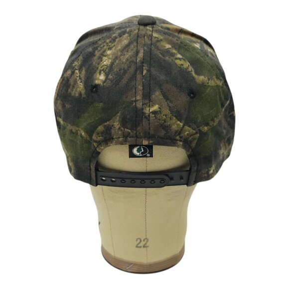 Hunters Haven Mossy Oak Camo Snapback Cap Trucker Baseball Hunting Logo Hat NEW - Picture 4 of 14
